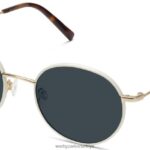Warby Parker Duncan N8ZXX8697 cilalı altın ile beyaz yeşim gözlük