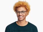 Warby Parker durand N8ZXX8516 çizgili pasifik gözlük - Image 2