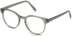 Warby Parker dürüst N8ZXX8418 biberiye kristali gözlük
