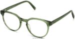 Warby Parker dürüst N8ZXX8526 biberiye kristali gözlük