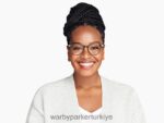Warby Parker dürüst N8ZXX8526 biberiye kristali gözlük - Image 3