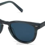 Warby Parker Easley N8ZXX8757 çizgili pasifik gözlük