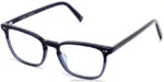 Warby Parker Elias N8ZXX876 gece yarısı kristal solması gözlük