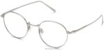 Warby Parker elington N8ZXX8182 cilalı gümüş gözlük