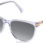Warby Parker Esme N8ZXX8714 cilalı altın ile çan çiçeği kristali gözlük