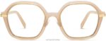 Warby Parker esperanza N8ZXX8489 cilalı altın ile pralin gözlük - Image 3