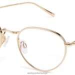 Warby Parker ezra N8ZXX8217 cilalı altın gözlük