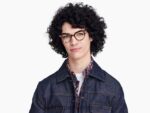Warby Parker fara N8ZXX8344 cilalı altın ile susam kaplumbağası gözlük - Image 3