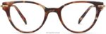Warby Parker fara N8ZXX8344 cilalı altın ile susam kaplumbağası gözlük - Image 4