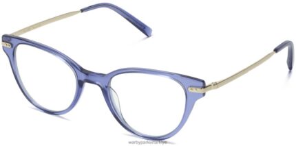 Warby Parker fara N8ZXX8345 riesling ile iris kristali gözlük