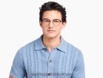 Warby Parker Finnegan N8ZXX890 riesling ile katmanlı mavi ladin gözlük - Image 2