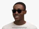 Warby Parker fletcher N8ZXX8594 siyah mat tutulma gözlük - Image 2