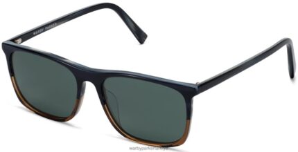 Warby Parker fletcher N8ZXX8873 antika şeyl solması gözlük