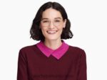 Warby Parker Garnizon N8ZXX8487 sarmaşıkla parlatılmış altın gözlük - Image 3