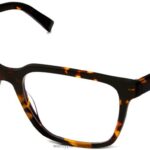Warby Parker Gilbert N8ZXX8206 viski kaplumbağası gözlük