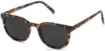 Warby Parker Gillian N8ZXX8812 turkuaz kaplumbağa gözlük