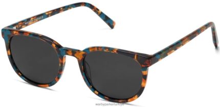 Warby Parker Gillian N8ZXX8812 turkuaz kaplumbağa gözlük