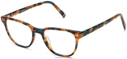 Warby Parker Gilmore N8ZXX8311 turkuaz kaplumbağa gözlük