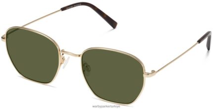 Warby Parker hale N8ZXX8686 cilalı altın gözlük