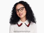 Warby Parker haley N8ZXX8561 Jet Siyahı gözlük - Image 2