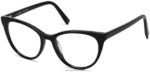 Warby Parker haley N8ZXX8561 Jet Siyahı gözlük