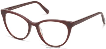 Warby Parker haley N8ZXX8562 kızıl kırmızı gözlük