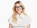 Warby Parker Hallie N8ZXX8579 lapis kristali gözlük - Image 2