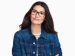 Warby Parker Hallie N8ZXX8580 çizgili sassafralar gözlük - Image 2