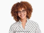 Warby Parker halton N8ZXX8458 cilalı altın ile jet siyahı gözlük - Image 3