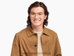 Warby Parker hani N8ZXX8171 cilalı altın gözlük - Image 3