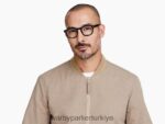 Warby Parker Hannon N8ZXX8187 Jet Siyahı gözlük - Image 2