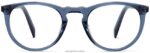 Warby Parker Haskell N8ZXX8116 masmavi kristal gözlük - Image 4