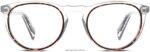 Warby Parker Haskell N8ZXX8117 akçaağaç ile kristal gözlük - Image 4