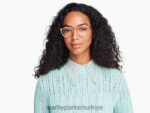 Warby Parker Haskell N8ZXX8118 deve gözlük - Image 3