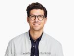 Warby Parker Haskell N8ZXX8119 Jet Siyahı gözlük - Image 2