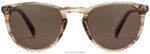 Warby Parker Haskell N8ZXX8716 kestane kristali gözlük - Image 4