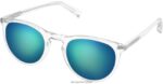 Warby Parker Haskell N8ZXX8719 elektrik mavisi flaş lensli kristal gözlük