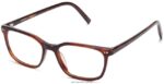 Warby Parker hava koşulları N8ZXX8167 çavdar kaplumbağası gözlük