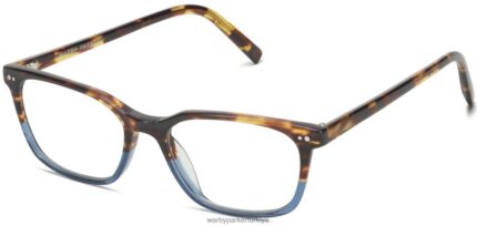 Warby Parker hava koşulları N8ZXX8168 hudson mavisi solmaya gözlük