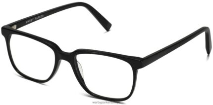 Warby Parker hayden N8ZXX8149 Jet Siyahı gözlük