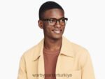 Warby Parker iskele N8ZXX8281 çizgili kar örtüsü gözlük - Image 3