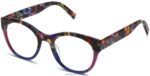 Warby Parker iskele N8ZXX8282 çizgili konfeti gözlük