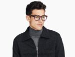 Warby Parker iskele N8ZXX8282 çizgili konfeti gözlük - Image 3
