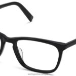 Warby Parker ıslak N8ZXX8156 Jet Siyahı gözlük