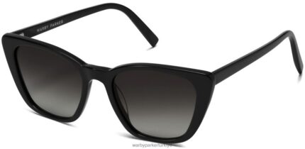 Warby Parker janelle N8ZXX8906 Jet Siyahı gözlük