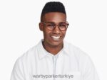 Warby Parker jayla N8ZXX8425 riesling ile kızıl kırmızı gözlük - Image 3