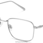 Warby Parker joaquin N8ZXX8145 cilalı gümüş gözlük