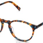 Warby Parker kahya N8ZXX886 turkuaz kaplumbağa gözlük