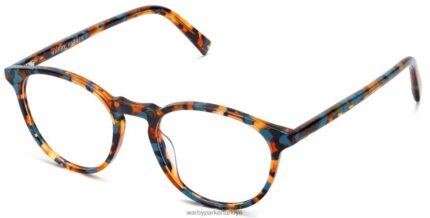 Warby Parker kahya N8ZXX886 turkuaz kaplumbağa gözlük