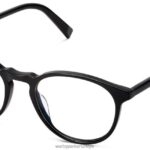Warby Parker kahya N8ZXX887 Jet Siyahı gözlük